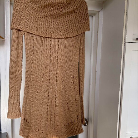 Beige Alfred Sung Sweater Dress - Picture 1 of 1